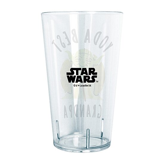 Disney Collection Star Wars Best Grandpa Yoda Says 24 Oz Tritan Cup 4pc Set
