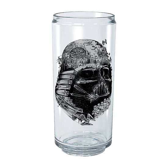 Disney Collection Star Wars Empire Head 16 Oz Tritan Cup 2pc Set