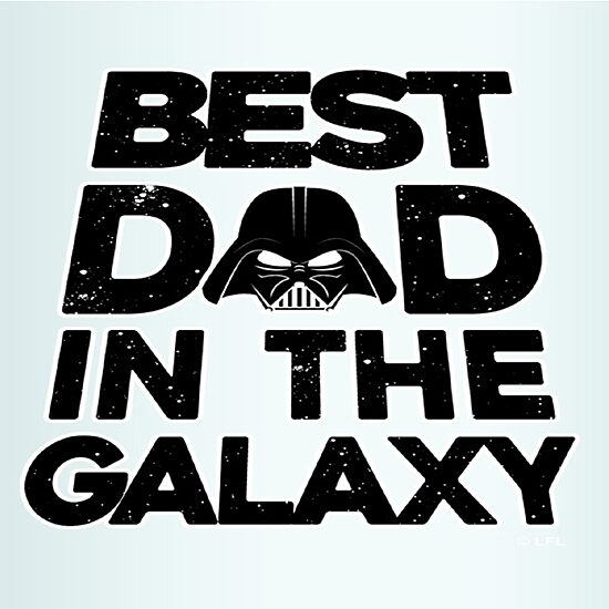 Disney Collection Star Wars Galaxy Dad 16 Oz Tritan Cup 2pc Set