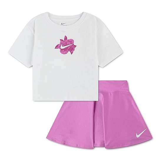 Nike Little Girls Jersey 2-pc. Skort Set
