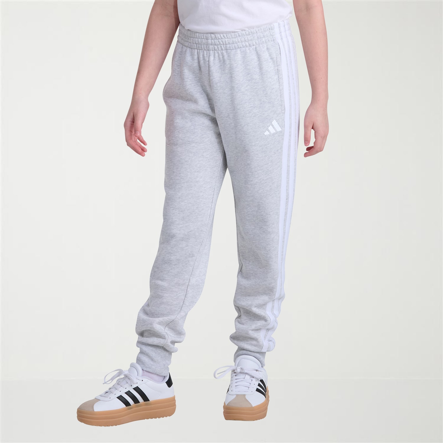 adidas Big Kid Girls Cuffed Regular Fit Jogger Pant