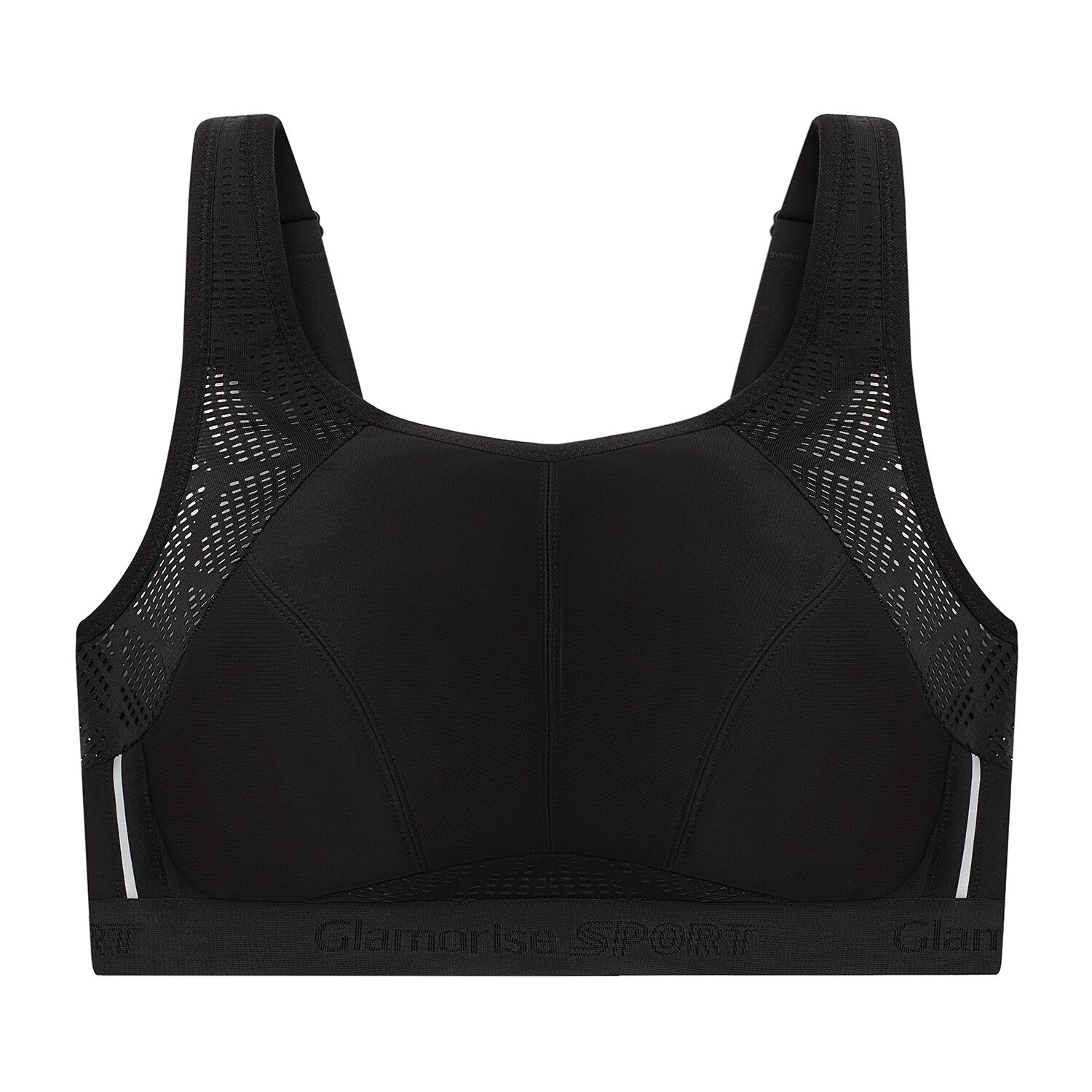 Glamorise No-Sweat Mesh Sports Wirefree Bra-1068