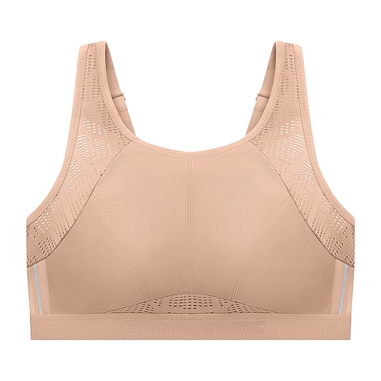 Glamorise No-Sweat Mesh Sports Wirefree Bra-1068