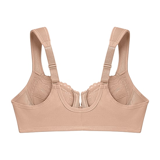 Glamorise Elegance Wonderwire® Front-Close Full Coverage Underwire Unlined Full Coverage Bra 1245