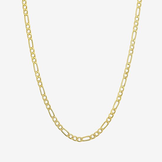 10K Yellow Gold 3.9mm 20-22" Figaro Chain
