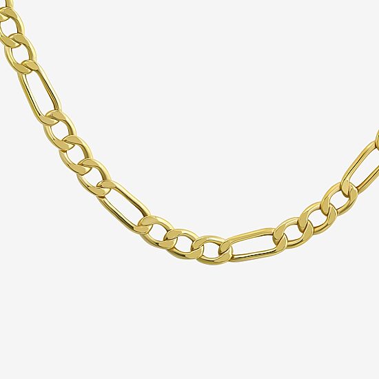 10K Yellow Gold 3.9mm 20-22" Figaro Chain