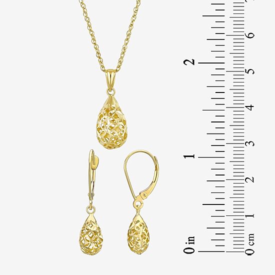 Womens 14K Gold 2-pc. Jewelry Set