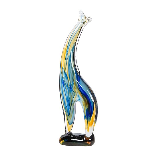 Dale Tiffany Artesia Giraffe Art Glass Sculpture Birthday Figurine
