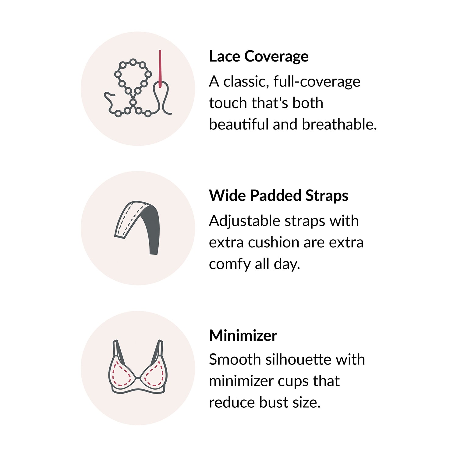 Glamorise MagicLift® Minimizer Wirefree Bra-1003