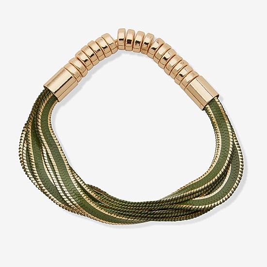 Worthington Gold Tone Womens Stretch Bracelet