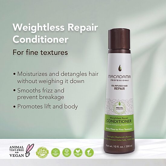 Macadamia Professional Weightless Repair Conditioner 10 oz.