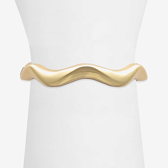 Bold Elements Gold Tone Womens Bangle Bracelet