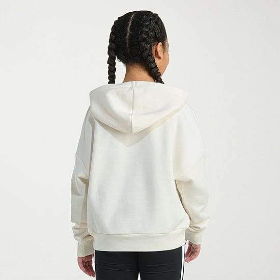 adidas Big Kid Girls Long Sleeve Fleece Active Hoodie