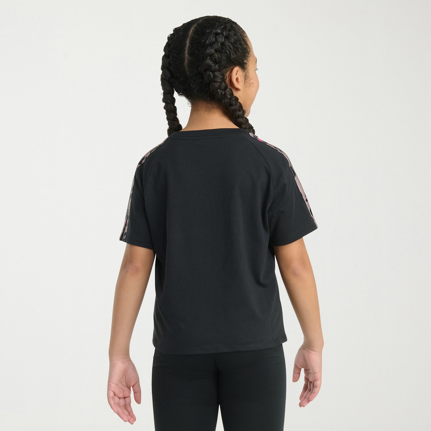 adidas Big Kid Girls Crew Neck Short Sleeve Regular Fit Graphic T-Shirt