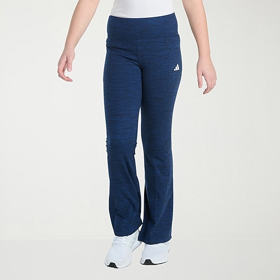 adidas Big Kid Girls Mid Rise Yoga Pant
