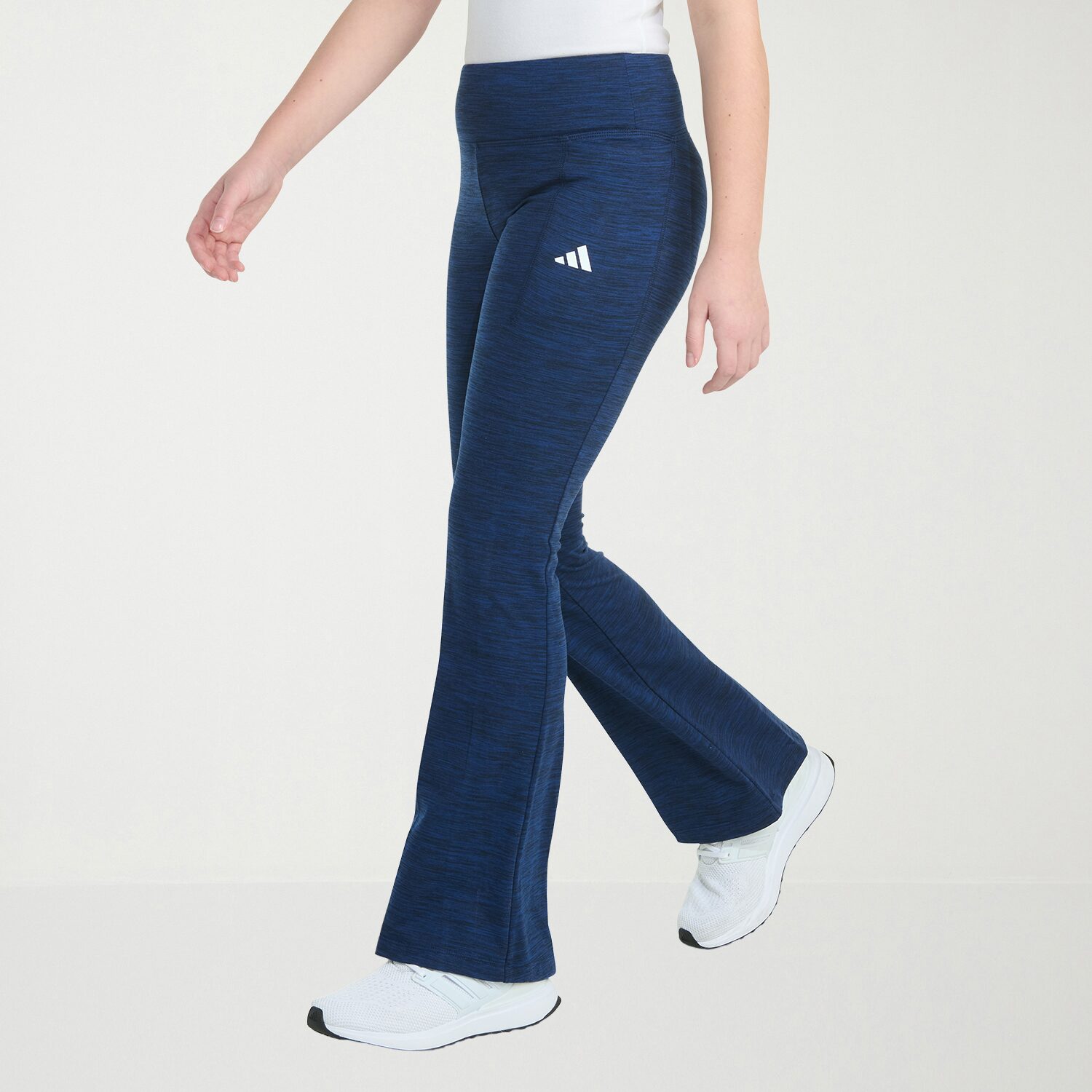 adidas Big Kid Girls Mid Rise Yoga Pant
