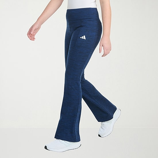 adidas Big Kid Girls Mid Rise Yoga Pant