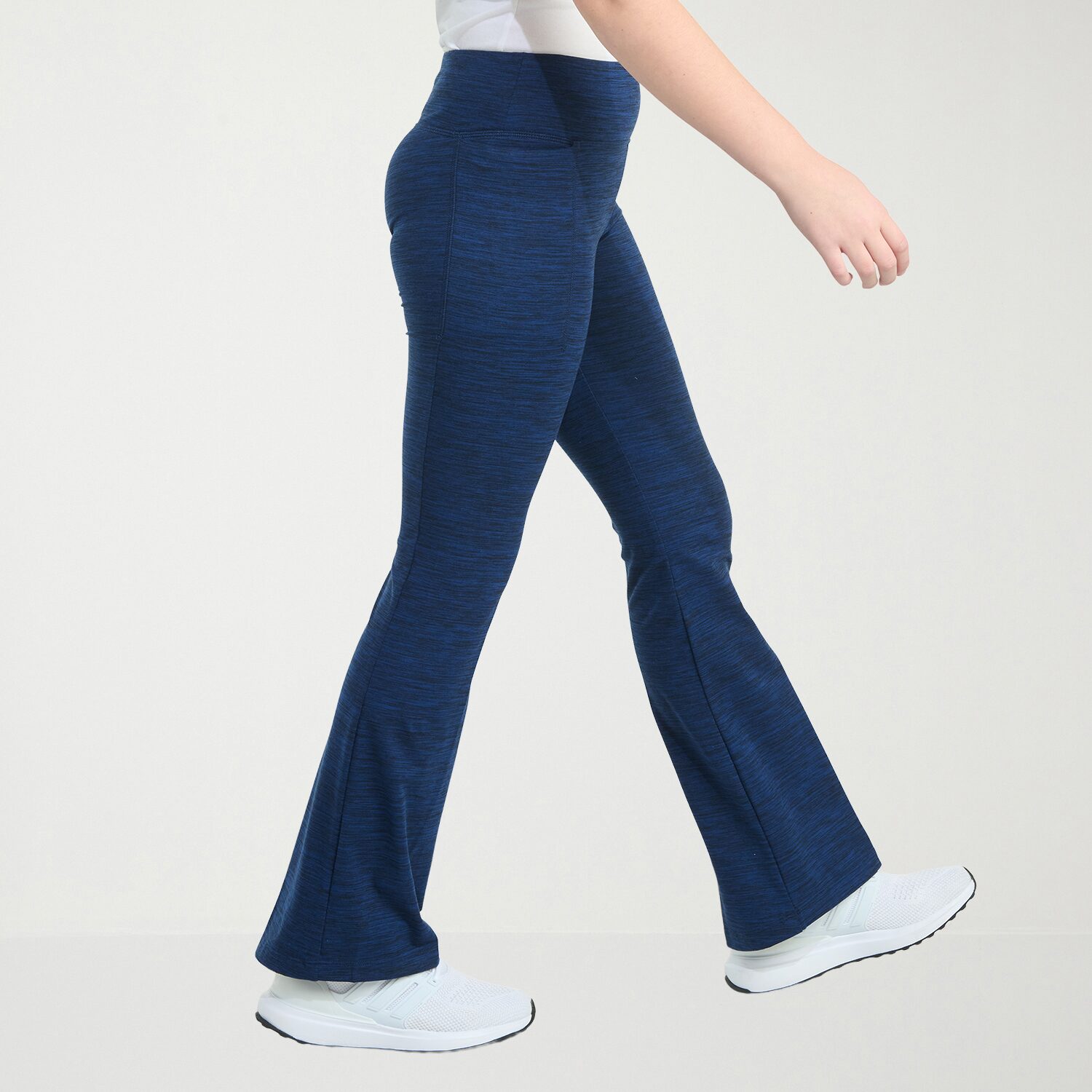 adidas Big Kid Girls Mid Rise Yoga Pant