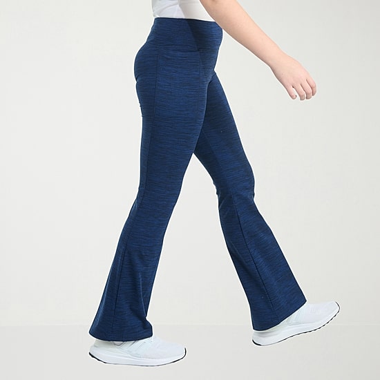 adidas Big Kid Girls Mid Rise Yoga Pant