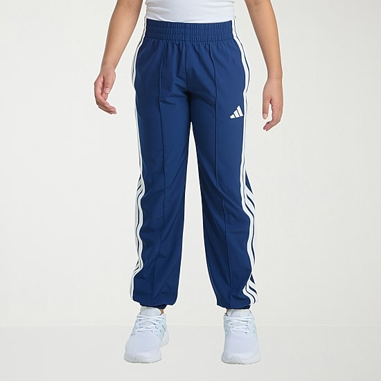 adidas Big Kid Girls Cuffed Mid Rise Regular Fit Jogger Pant