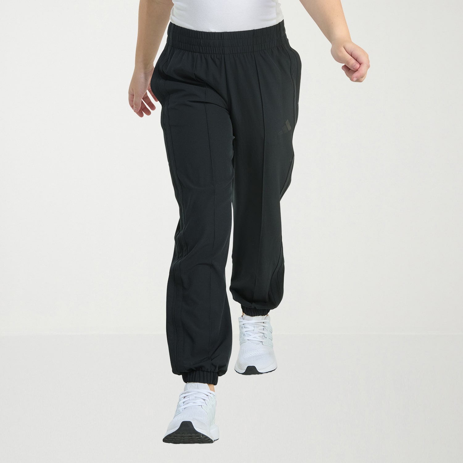 adidas Big Kid Girls Cuffed Mid Rise Regular Fit Jogger Pant