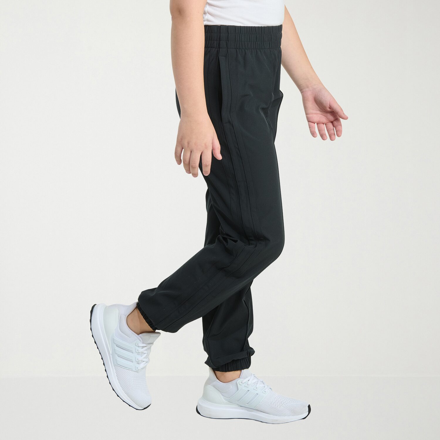 adidas Big Kid Girls Cuffed Mid Rise Regular Fit Jogger Pant