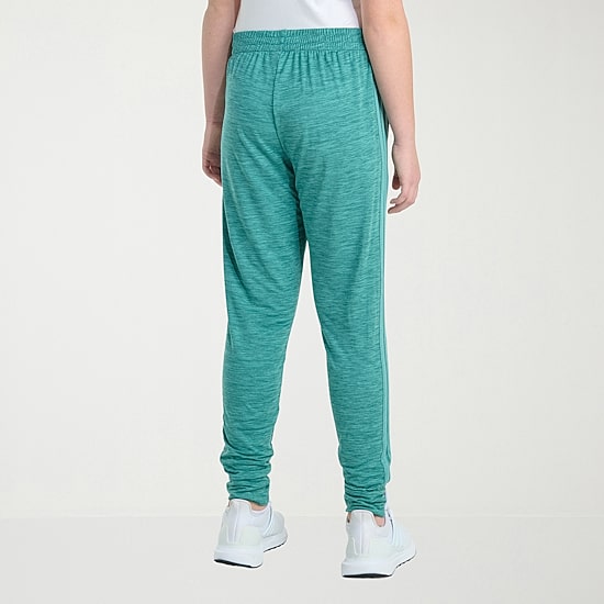 adidas Big Kid Girls Drawstring Waist Cuffed Mid Rise Slim Fit Jogger Pant