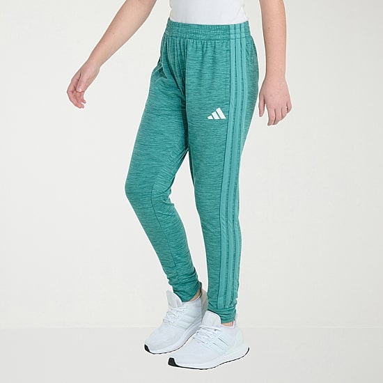 adidas Big Kid Girls Drawstring Waist Cuffed Mid Rise Slim Fit Jogger Pant