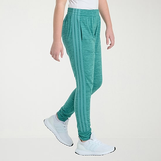 adidas Big Kid Girls Drawstring Waist Cuffed Mid Rise Slim Fit Jogger Pant