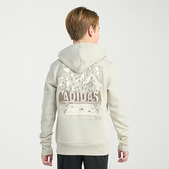 adidas Big Kid Boys Long Sleeve Active Hoodie