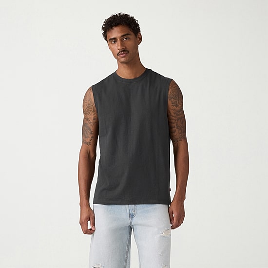 Levi's® Mens Crew Neck Sleeveless Muscle T-Shirt