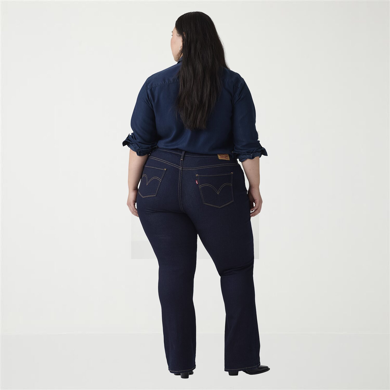 Levi's® Womens Plus Mid Rise Classic Bootcut Jean