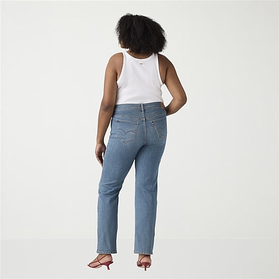 Levi's® Womens Plus Mid Rise 314™ Straight Leg Jean
