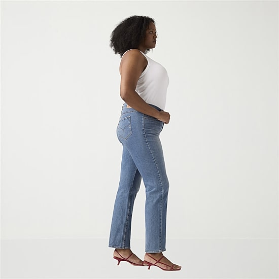 Levi's® Womens Plus Mid Rise 314™ Straight Leg Jean