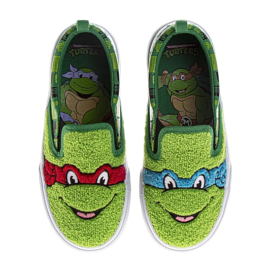 Josmo Boys Teenage Mutant Ninja Turtles Round Closed Toe Slip-On Shoe