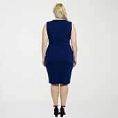 blue cocktail dresses jcpenney Formal Dresses Jcpenney Navy Dress JCPENNEY Trixxi Women's Royal Blue  Formal Dress With Chain Belt