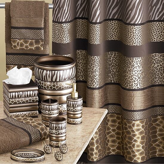 Safari Stripes Bath Collection