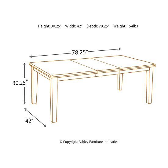 Signature Design by Ashley® Towson 6-Pc Standard Height Dining Set