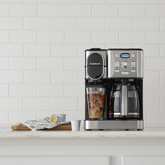 Cuisinart Single Serve 12 Cup Carafe Over Ice Combo