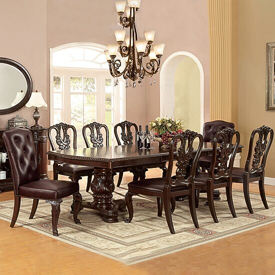 Furniture of America™ Sybil Dining And Kitchen Collection 9-pc. Rectangular Dining Set