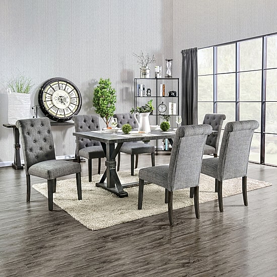 Furniture of America™ Nimitz Dinning Room And Kitchen Collection 7-pc. Rectangular Dining Set
