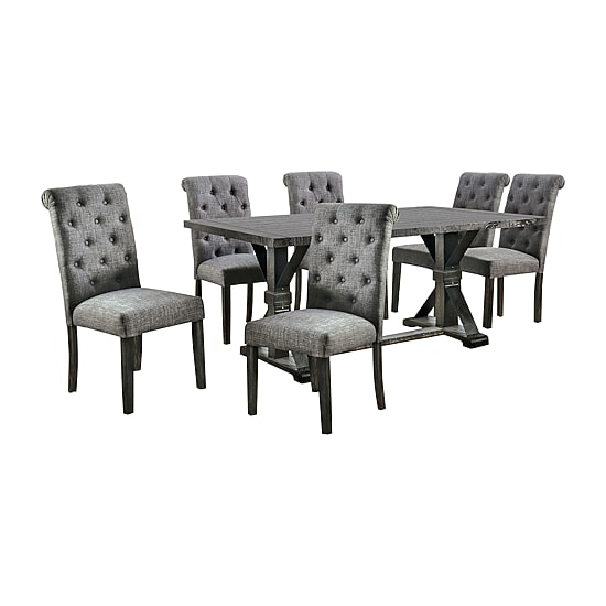 Furniture of America™ Nimitz Dinning Room And Kitchen Collection 7-pc. Rectangular Dining Set