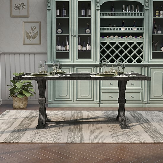 Furniture of America™ Nimitz Dinning Room And Kitchen Collection 7-pc. Rectangular Dining Set