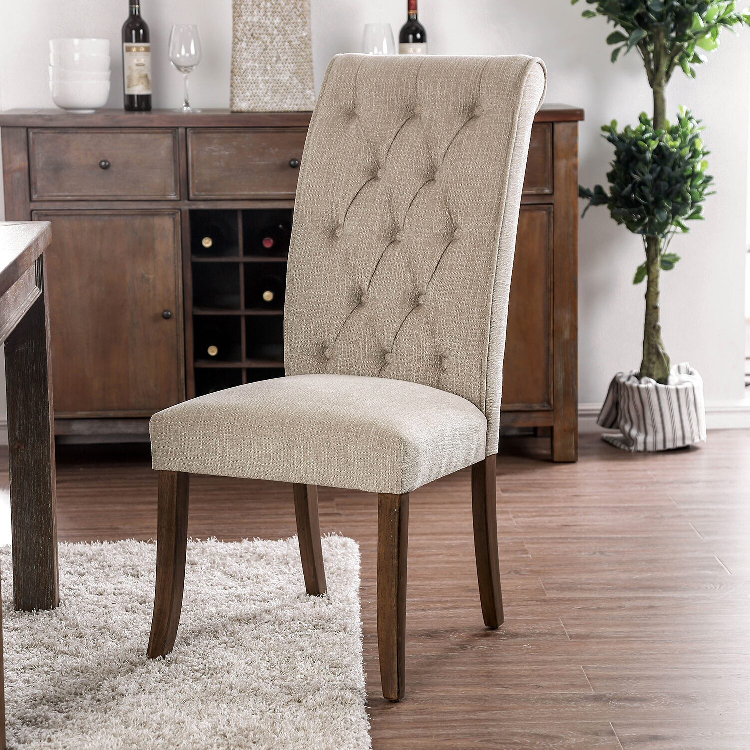 Furniture of America™ Tith 5-pc. Round Dining Set