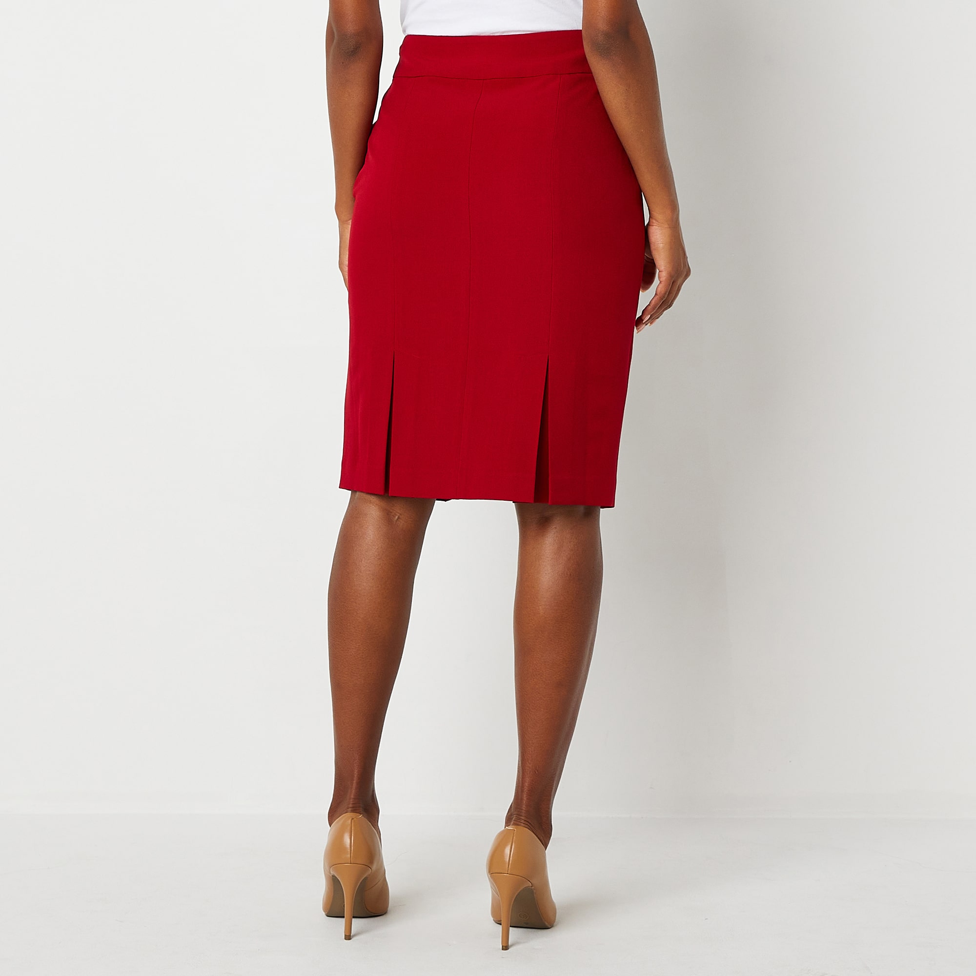 Black Label by Evan-Picone Womens Suit Skirt
