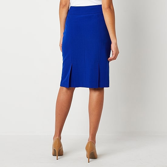 Black Label by Evan-Picone Womens Suit Skirt
