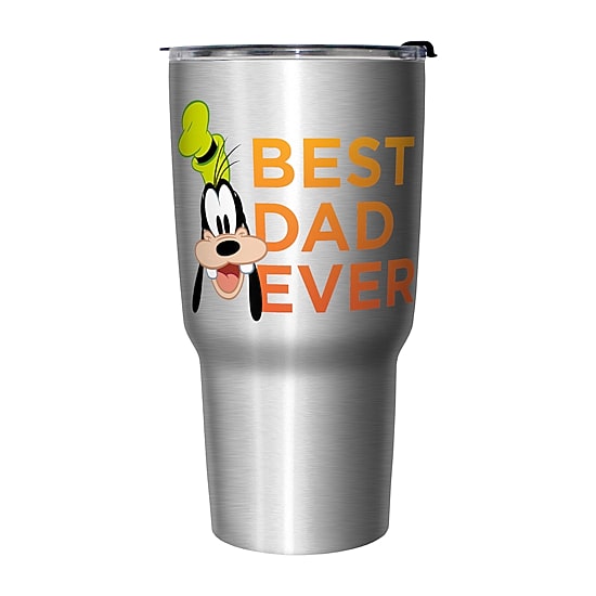 Disney Collection Mickey and Friends Best Goof 27 Oz Stainless Steel Travel Mug