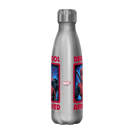 Disney Collection Deadpool Approved 17 Oz Stainless Steel Bottle