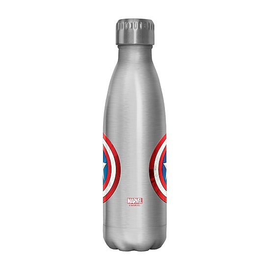 Disney Collection Captain America Shinyshield 17 Oz Stainless Steel Bottle