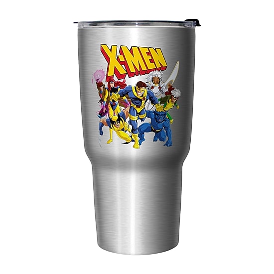 Disney Collection Marvel X-Men Squad 27 Oz Stainless Steel Travel Mug